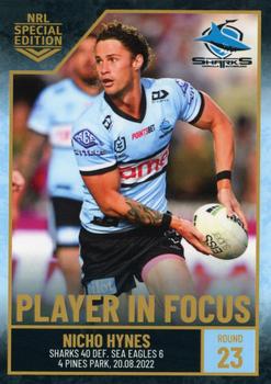 2022 NRL Player In Focus #IF23 Nicho Hynes Front